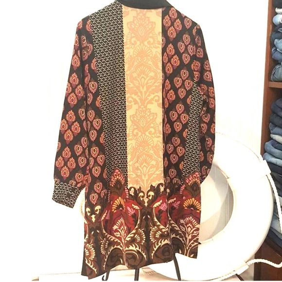 Cozy Boho Flowy Kimono Spring Cardigan - Picture 3 of 10